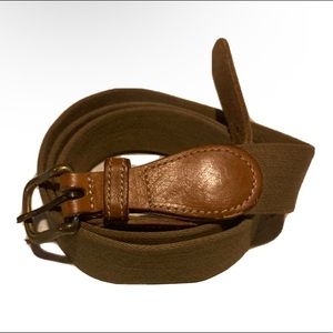 Vintage Dockets Levi's Belt Brass Logo Leather 2330 Belt Classic 36